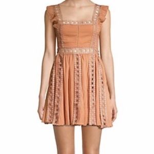 Free People orange dress